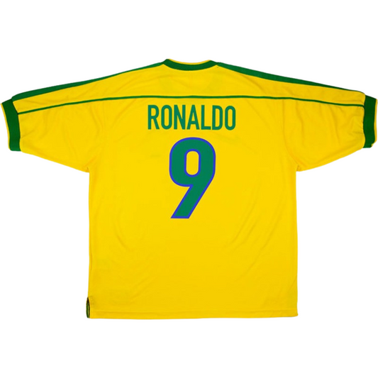 Camiseta de local de Brasil 1998 retro