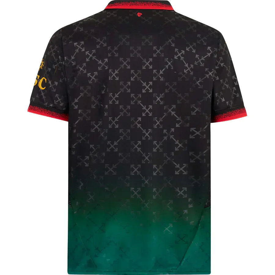 Camiseta conmemorativa del AC Milan 25/26 - Negra - Versión para aficionados