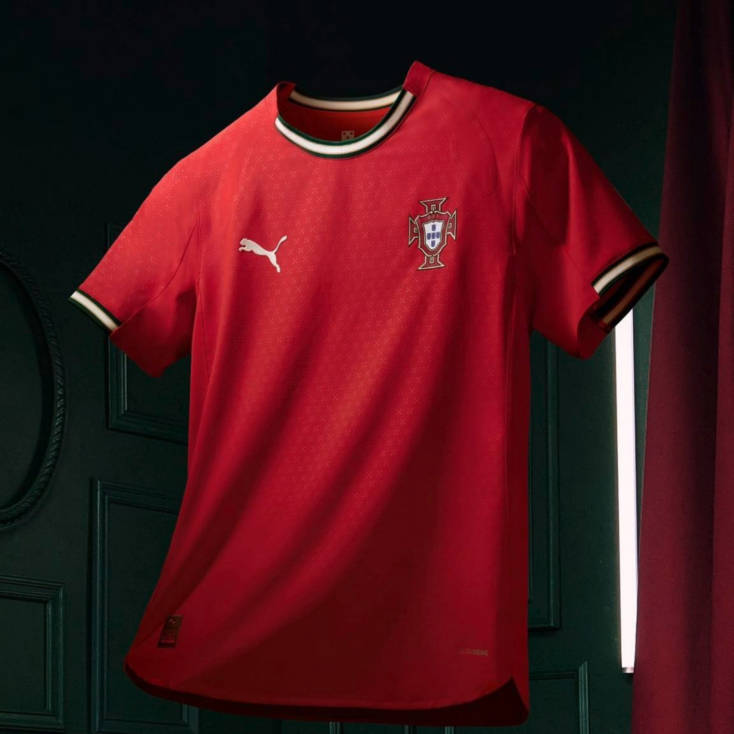 Camiseta local de Portugal 2025, versión para aficionados