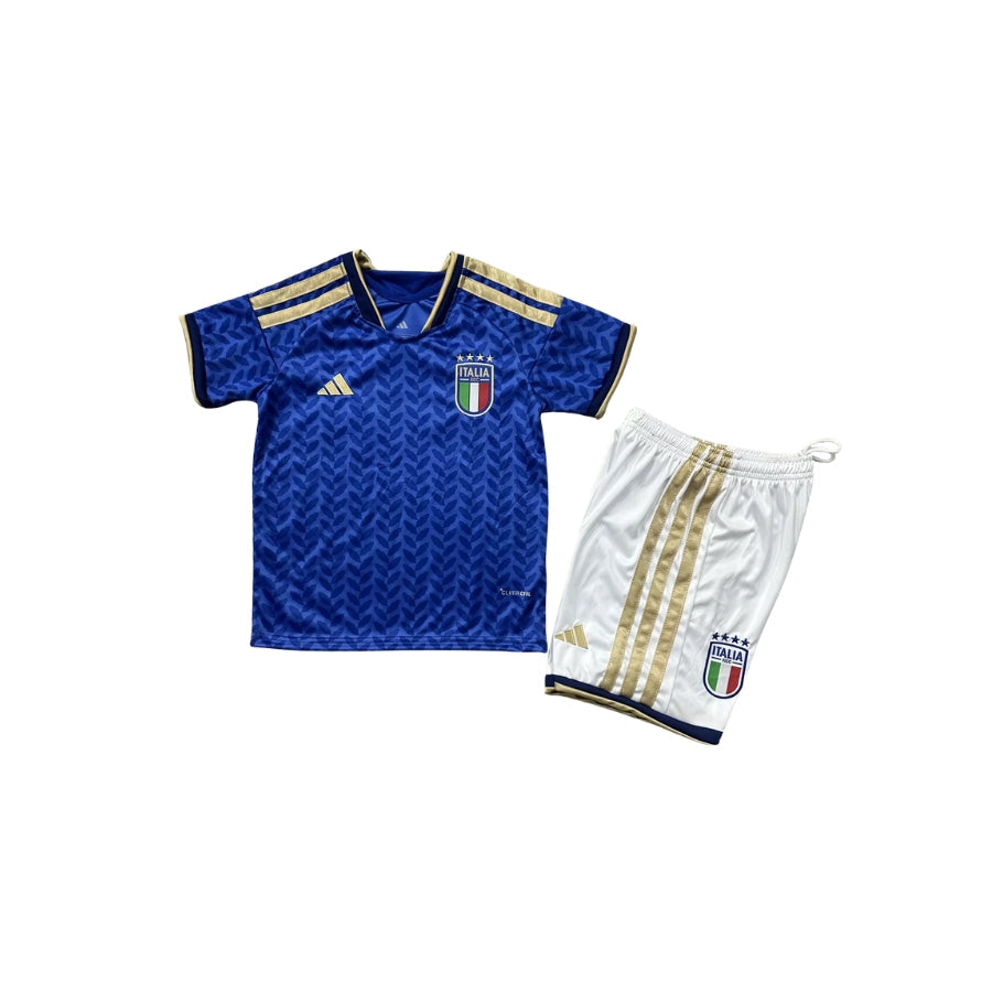 Camiseta de aficionado local de Italia para niños, kit para el Mundial 2026