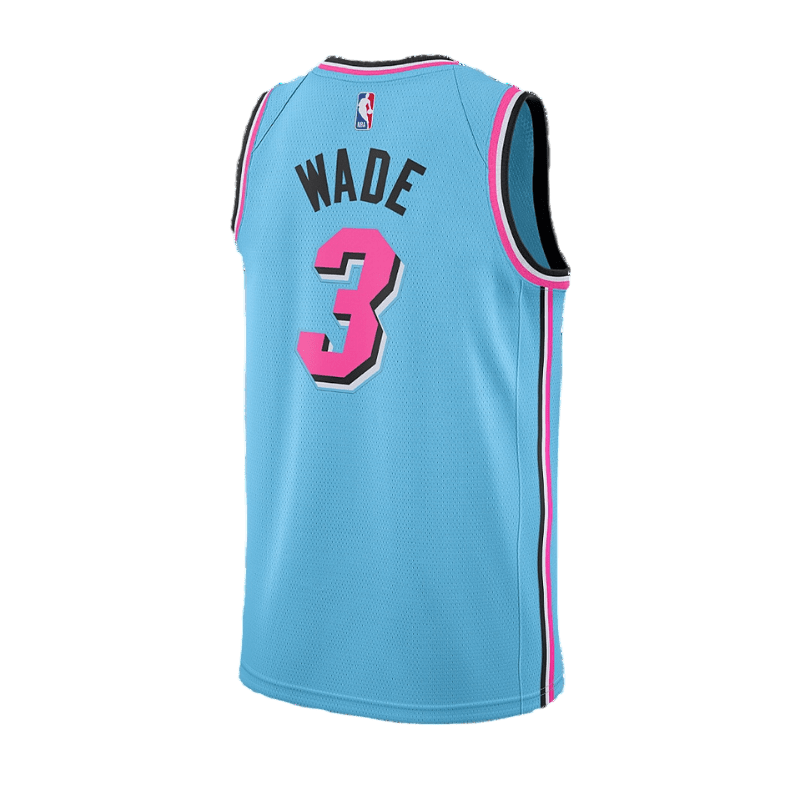 Miami Heat Dwyane Wade Nike City Edition - Blue