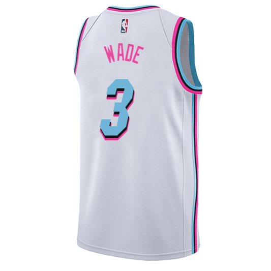 Miami Heat Dwyane Wade Nike Edition - White