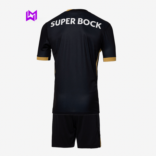 Conjunto Infantil Sporting Terceiro “7” Ronaldo 2024/25 - LANÇAMENTO! 🔥💚