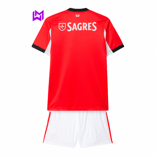 Conjunto Infantil Benfica Principal 2025/26 - ÚLTIMAS UNIDADES! 🔥🦅