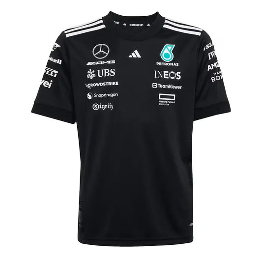 Camiseta de Fórmula 1 del piloto del equipo Mercedes AMG Petronas F1 2025
