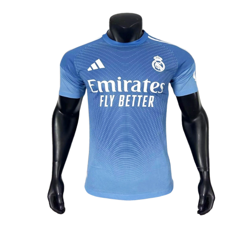 Real Madrid 25/26 Goalkeeper Jersey - Blue - Player Version