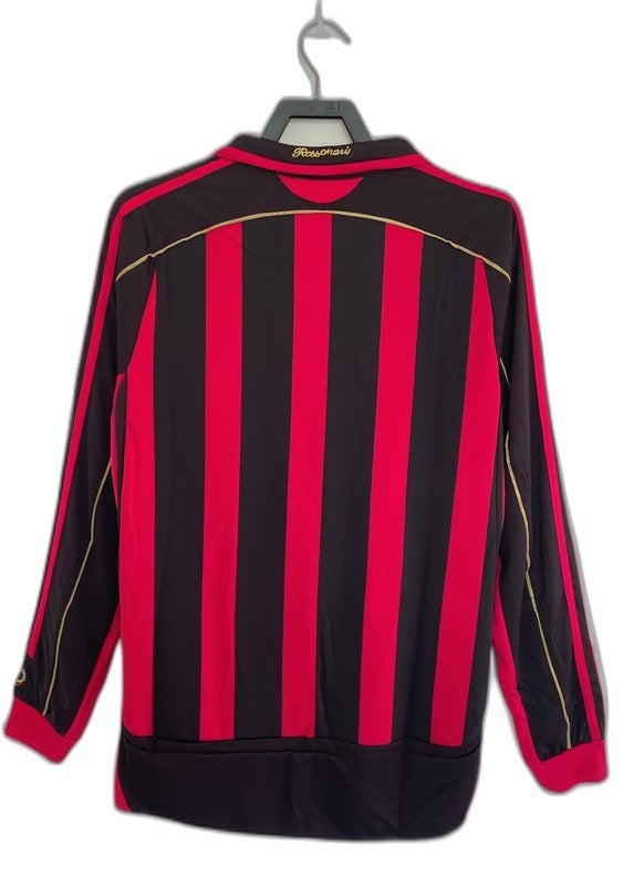 Camiseta local del AC Milan 06/07 I - Versión retro de manga larga