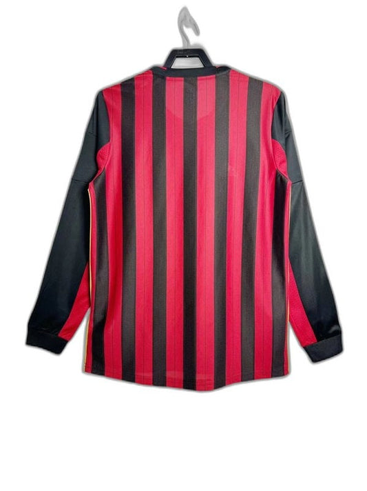 Camiseta de local del AC Milan 13/14 I - Versión retro de manga larga