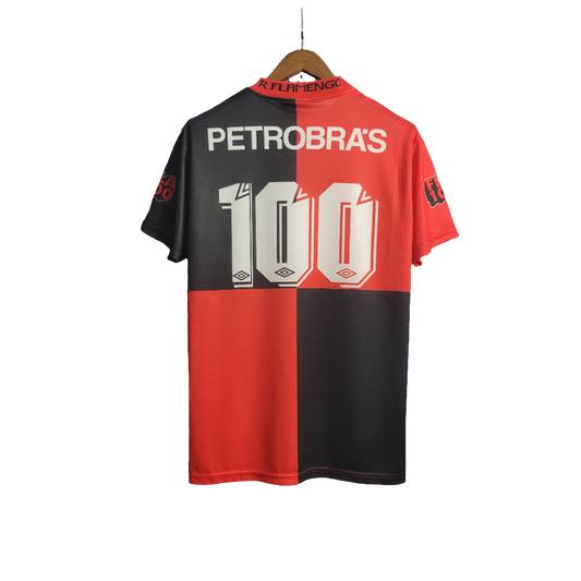 Flamengo 1994 I Home Centenary Model Jersey - Retro Version