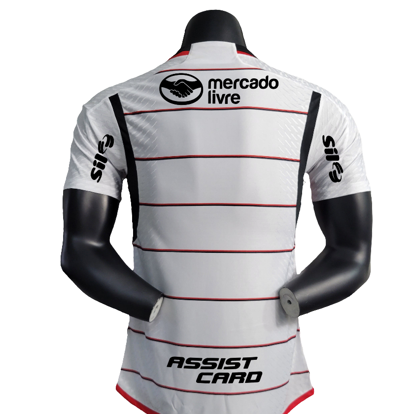 Camiseta visitante del Flamengo 23/24 II - Todos los patrocinadores - Versión para jugador