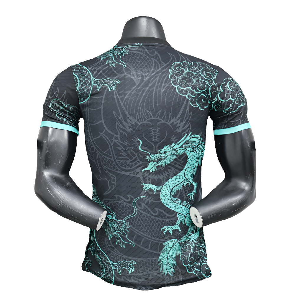 Camiseta Edición Especial del Real Madrid 25/26 - Negra y Celeste - Versión Jugador