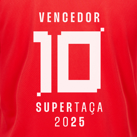 Camiseta local del Benfica, campeón de la Supercopa 2025 - ¡MODELO EXCLUSIVO! 🔥🦅