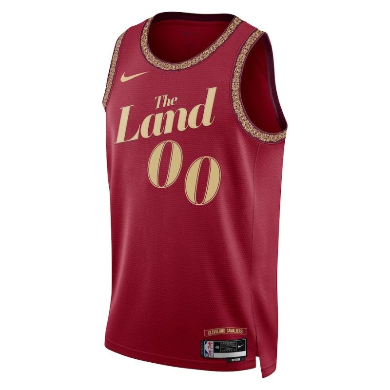 Camiseta NBA unisex Cleveland Cavaliers 23/24 - Borgoña - Edición Ciudad