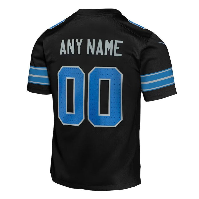 Detroit Lions - Camiseta personalizada de la NFL - Negra