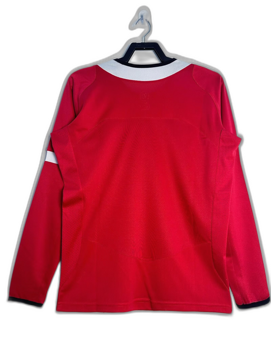 Manchester United 05/06 I Home Jersey - Long Sleeve Retro Version