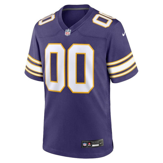 Minnesota Vikings - Camiseta clásica personalizada de la NFL - Morada
