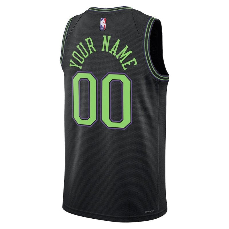 Camiseta unisex de la NBA de los New Orleans Pelicans (23/24) - Negra - Edición City