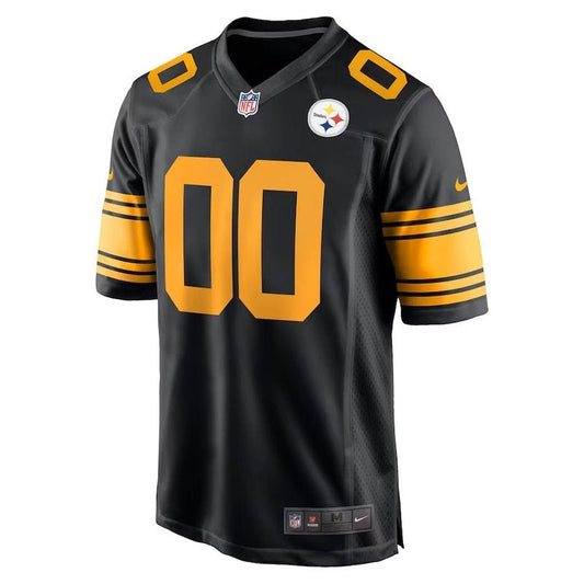Camiseta alternativa personalizada de la NFL de los Pittsburgh Steelers - Negra
