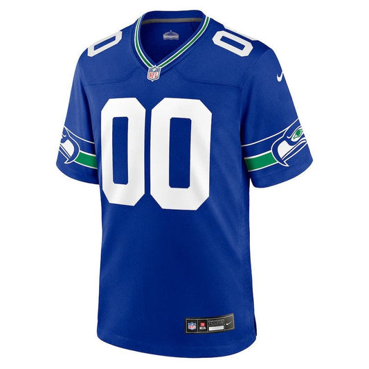 Seattle Seahawks - Camiseta retro personalizada de la NFL