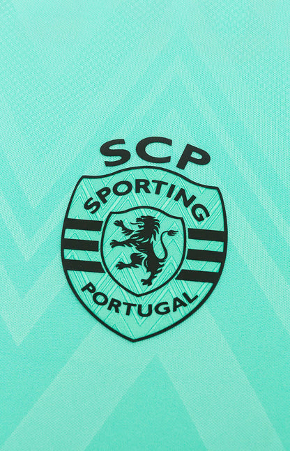 Conjunto infantil Sporting terceiro equipamento verde 2025/26 - LANÇAMENTO