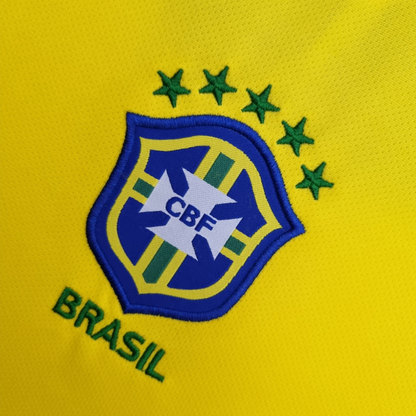 Camiseta de local de Brasil 2004 retro 