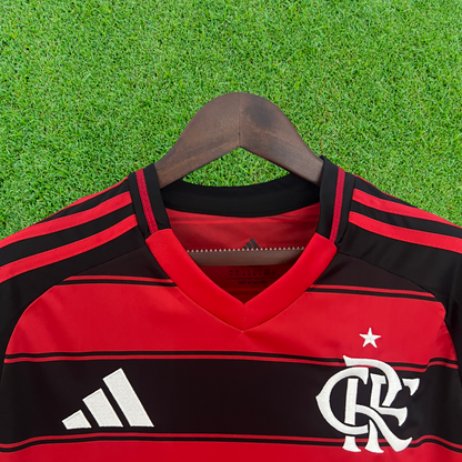 Camiseta Flamengo Local 25/26 Versión Fan 