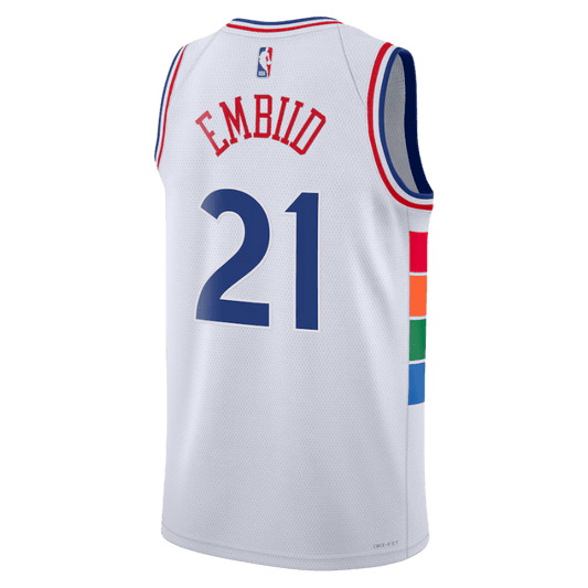 Nike City Edition Swingman Philadelphia 76ers 2024 - Branco