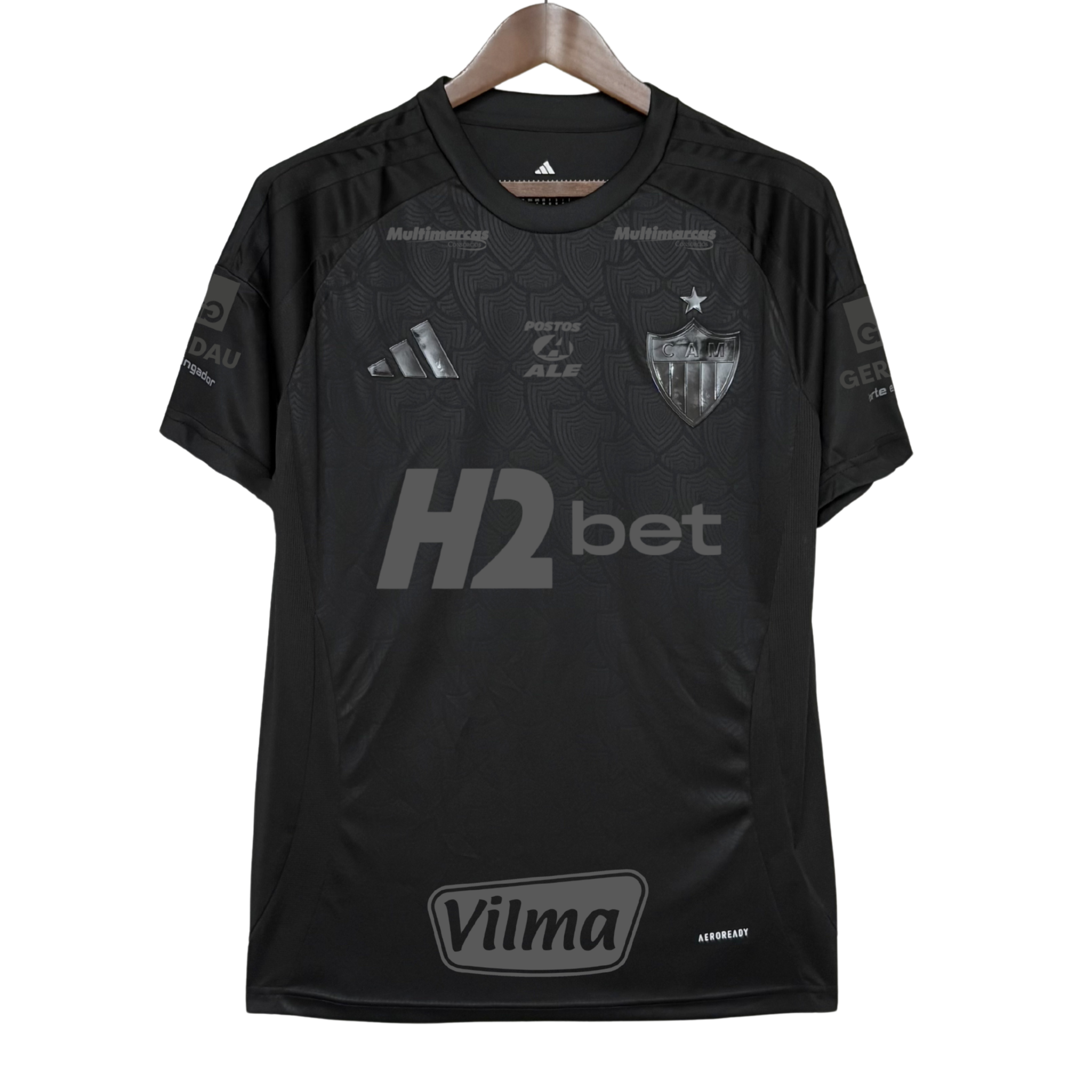Camisa Atlético Mineiro All Black 25/26 Torcedor