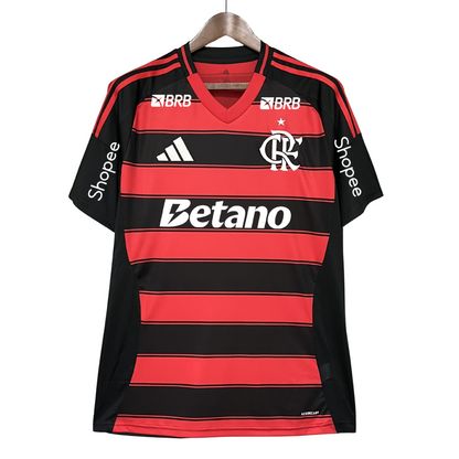 Camiseta Flamengo Local 25/26 Versión Fan 