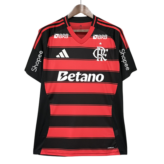 Camiseta Flamengo Local 25/26 Versión Fan 