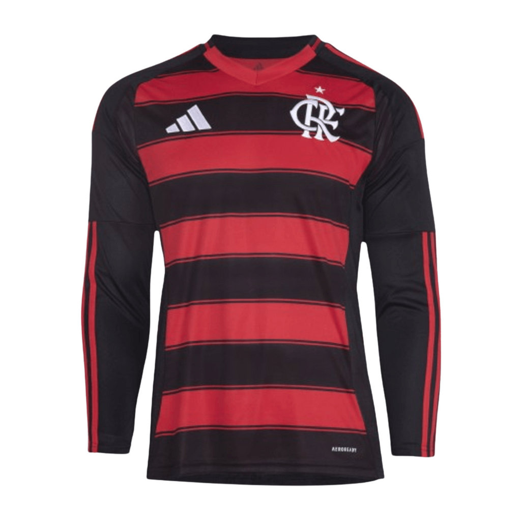 Camisa Flamengo I 25/26 Manga Longa