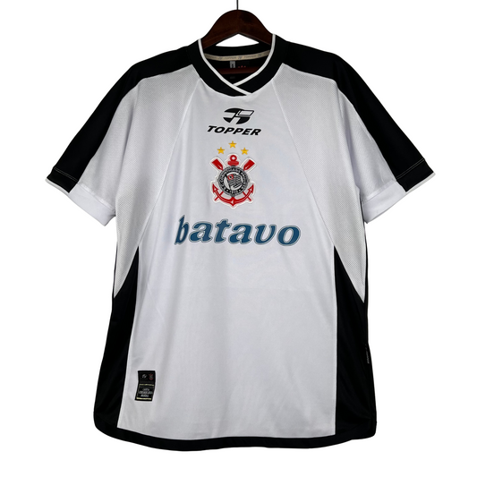 Camiseta retro de local del Corinthians 2000 