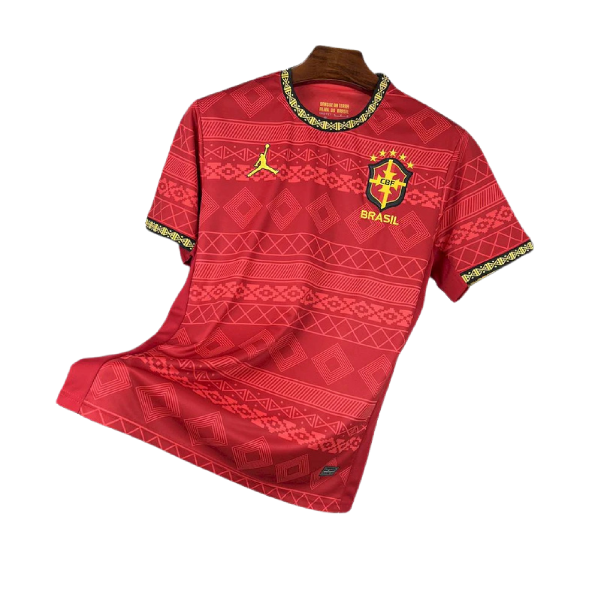 Camisa Brasil Vermelho Jordan Especial 25/26 Torcedor