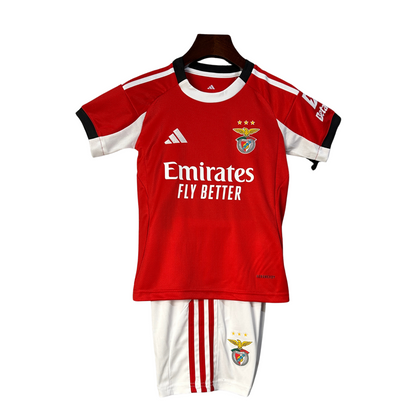 Kit local del SL Benfica 25/26 para niños 