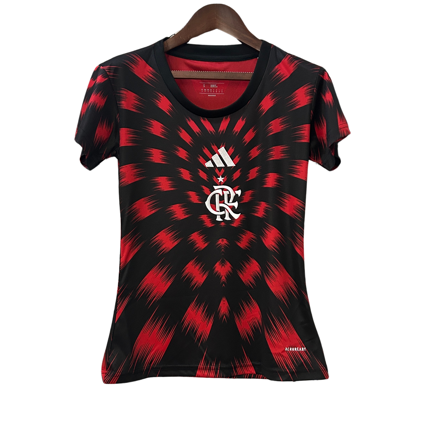 Camiseta de aficionado femenina del Flamengo prepartido 25/26 