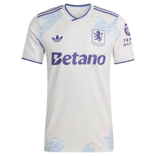 Camiseta de la tercera equipación del Aston Villa 25/26, versión para aficionados 