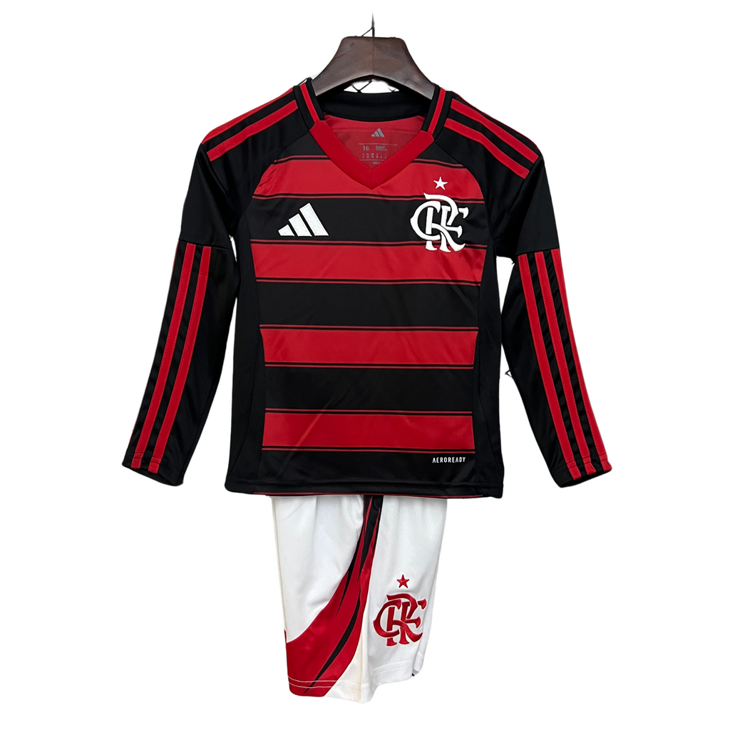 Kit Flamengo I Manga Longa 25/26 Infantil