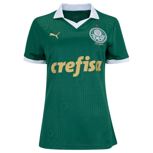 Camiseta local del Palmeiras 24/25, versión para aficionados para mujer 