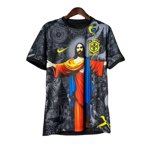 Camiseta de aficionado de Cristo de Brasil 2025 