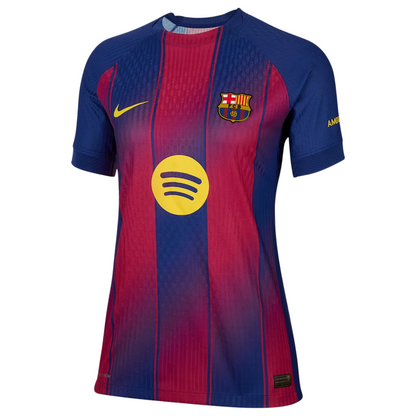 Camiseta local del Barcelona 25/26 para mujer, versión para aficionados 