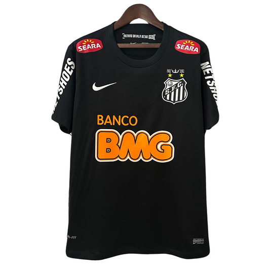 Santos Black Retro Jersey 12/13