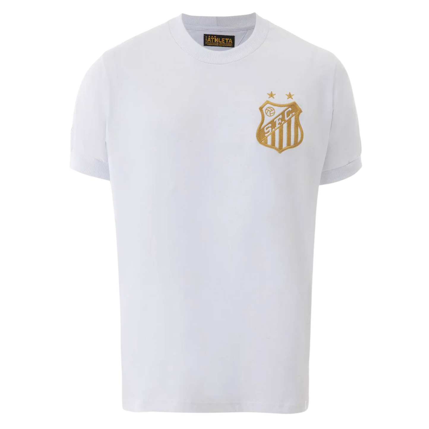 Santos Pelé 1000 Goles Camiseta Blanca 25/26 Fan 
