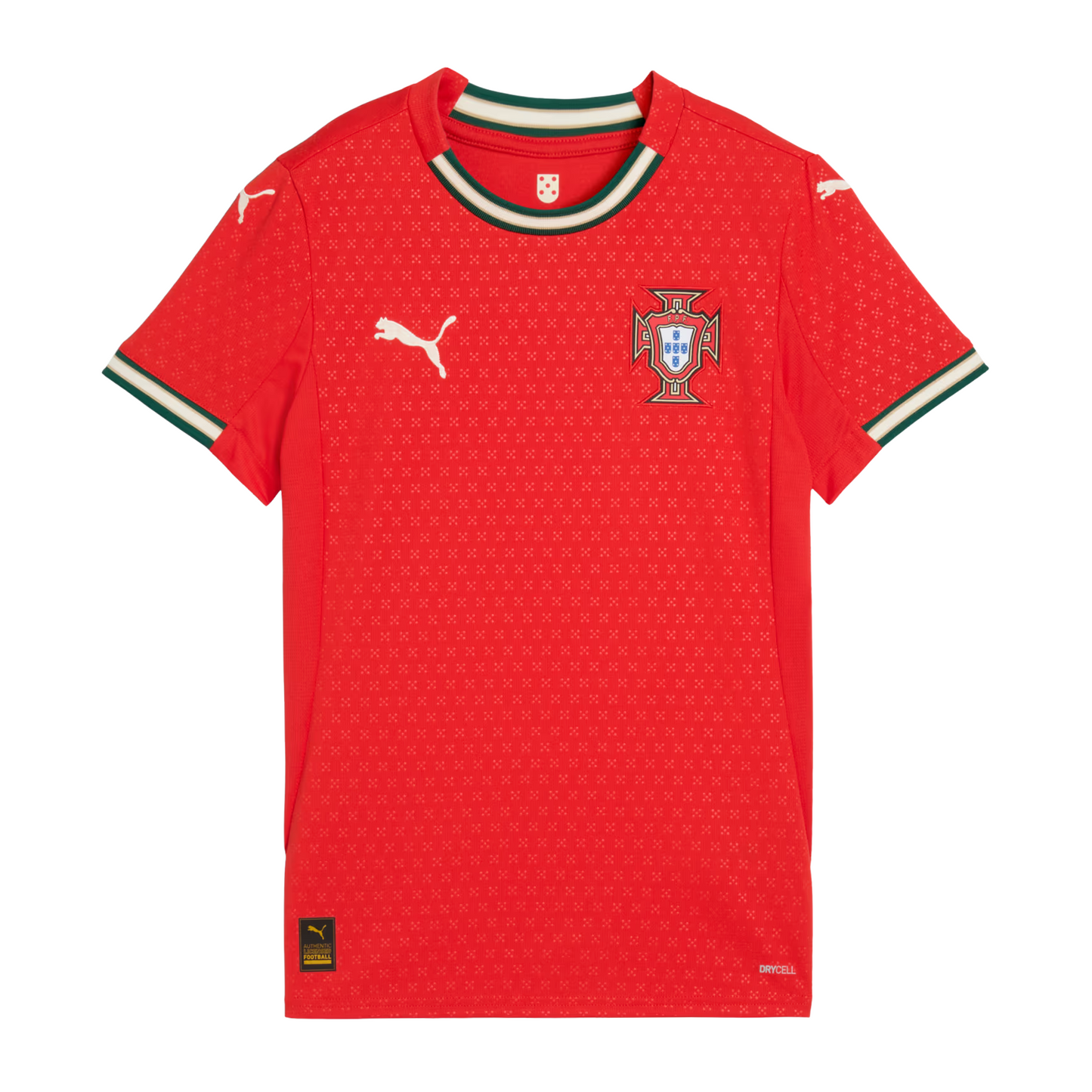 Camiseta local de Portugal 2025, versión para aficionados para mujer 