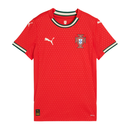 Camiseta local de Portugal 2025, versión para aficionados para mujer 