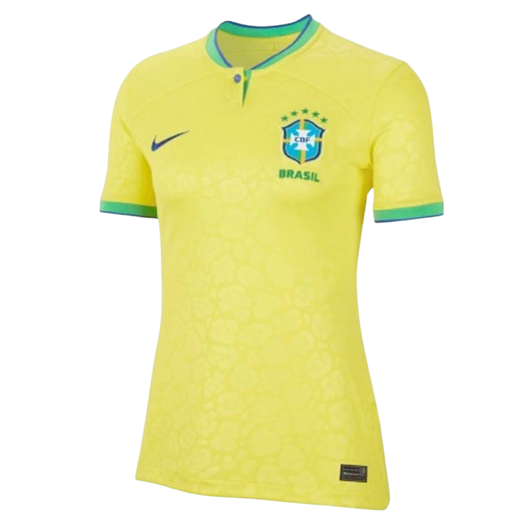 Camisa Brasil I 2022 Feminina Torcedor