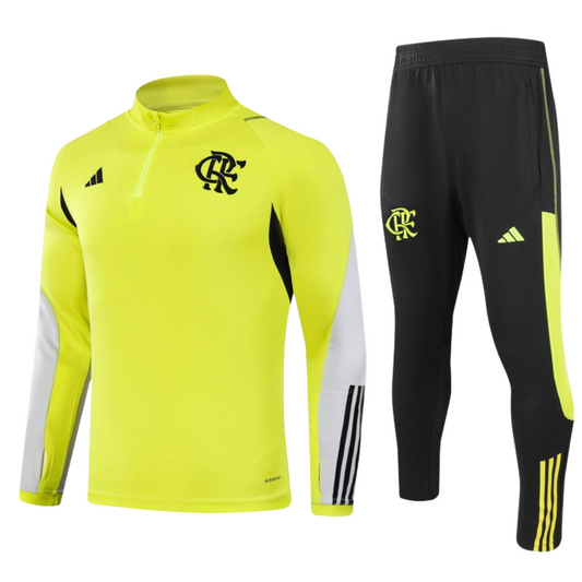 Conjunto Flamengo Amarelo 24/25 Treino