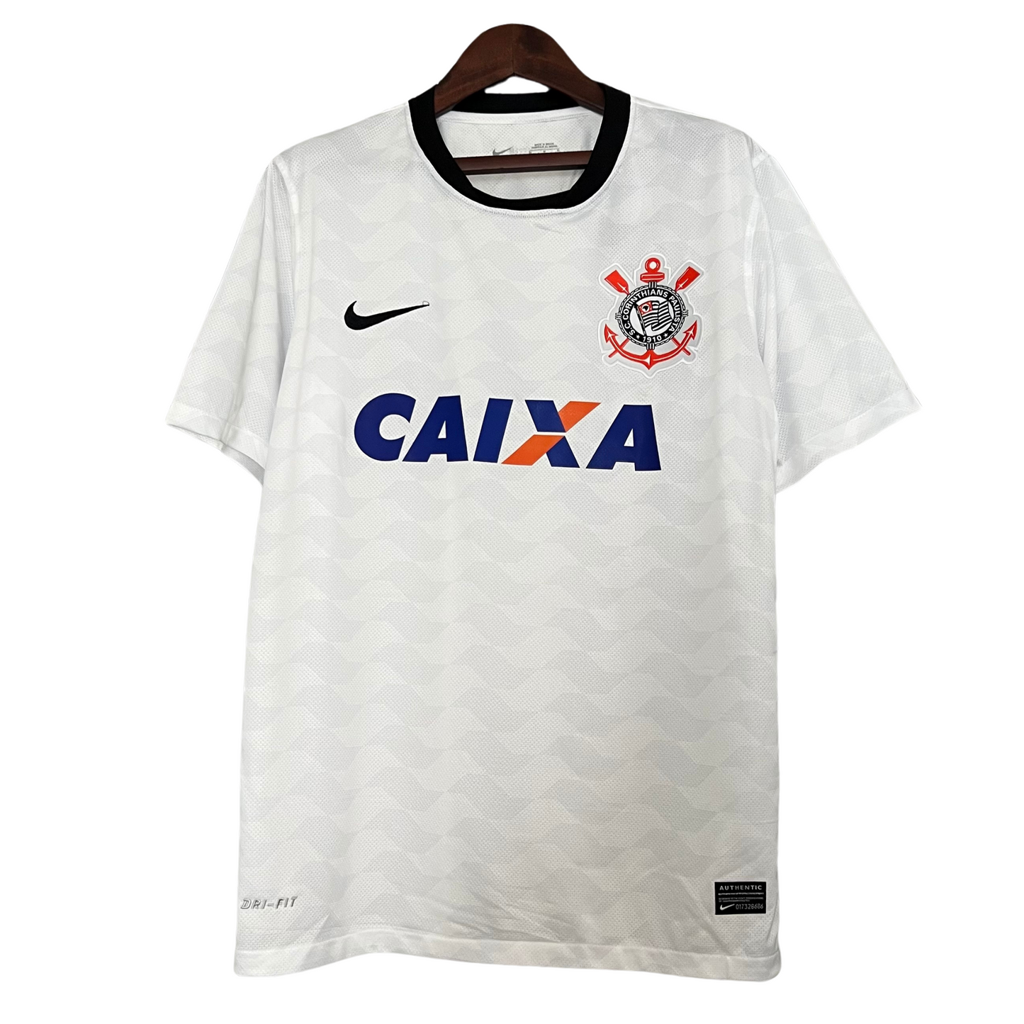 Camiseta retro de local del Corinthians 2012 