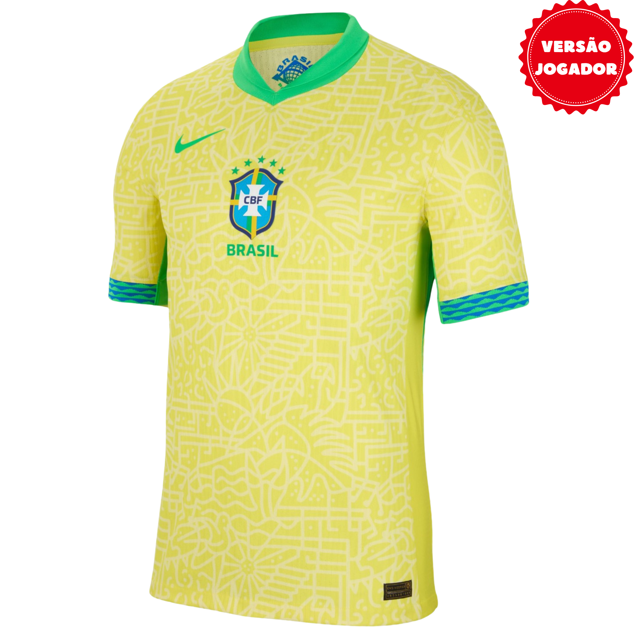 Camisa Brasil I 24/25 Jogador