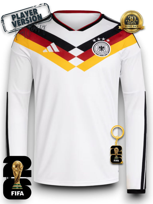 Germany World Cup 2026 Jersey Player Version - Long Sleeve