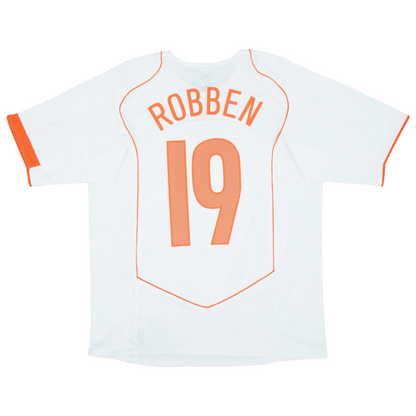 Netherlands Away Jersey 2004 Retro 